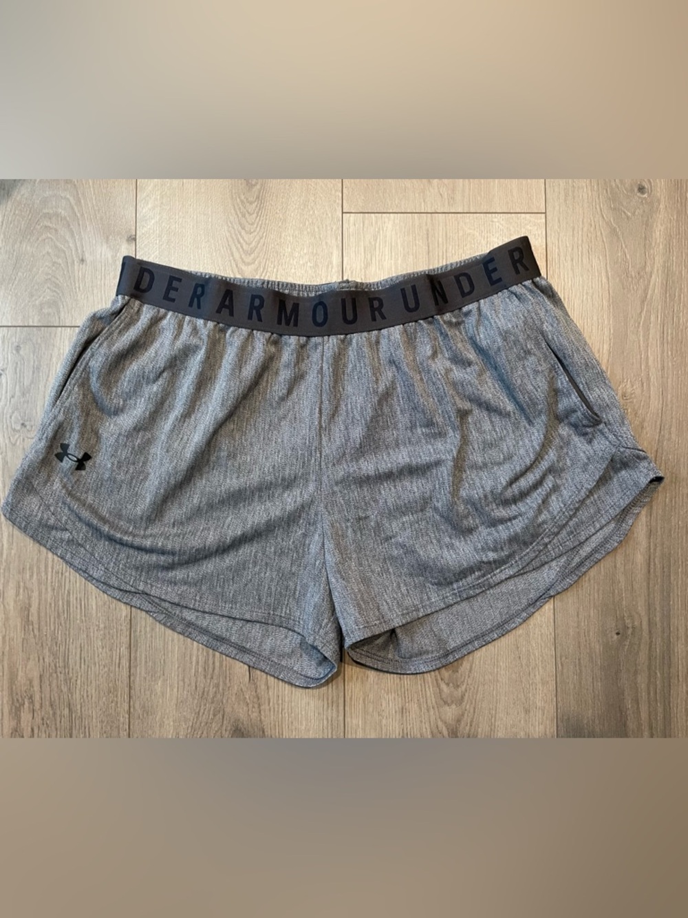 Under Armour Gray Women's Athletic Shorts